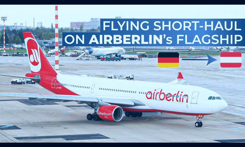 TRIPREPORT | Airberlin (ECONOMY) | Dusseldorf - Vienna | Airbus A330-200 -  YouTube