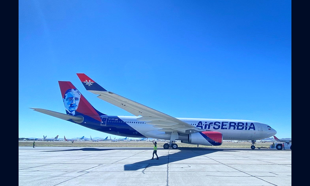 Air Serbia's Newest Airbus A330 Has Mihajlo Pupin Painted On The Tail