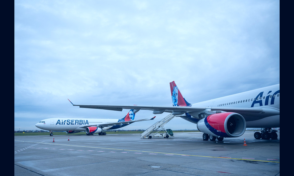 Air Serbia Operates Its Inaugural Airbus A330 Service To Tianjin In China