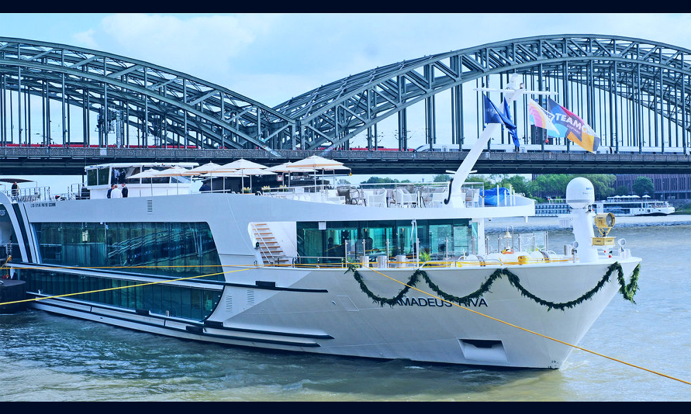 Amadeus River Cruises christens new ship in Cologne: Travel Weekly