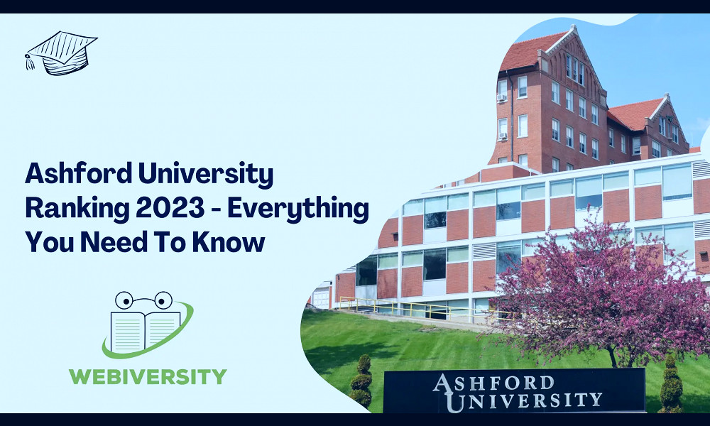 Ashford University Ranking 2023 - Everything You Need To Know