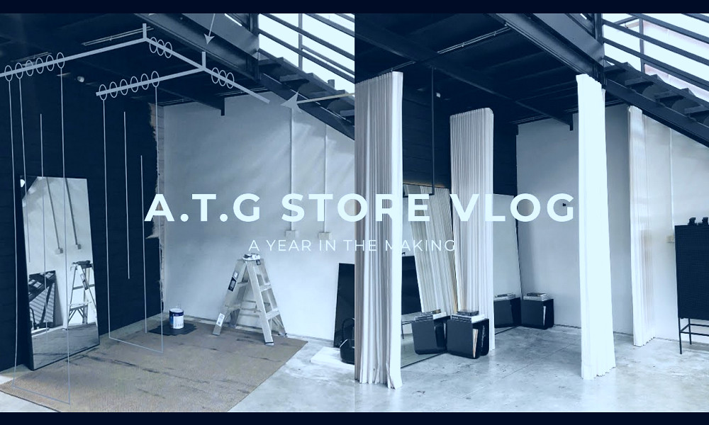 BEFORE & AFTER | A.T.G Store, a year in the making - YouTube