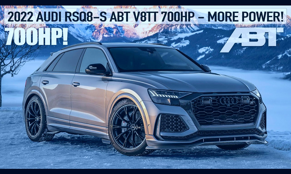 BETTER THAN AMG, M & TESLA? 2022 AUDI RSQ8-S ABT 700HP - V8TT BEAST IN  WINTER WONDERLAND - IN DETAIL - YouTube