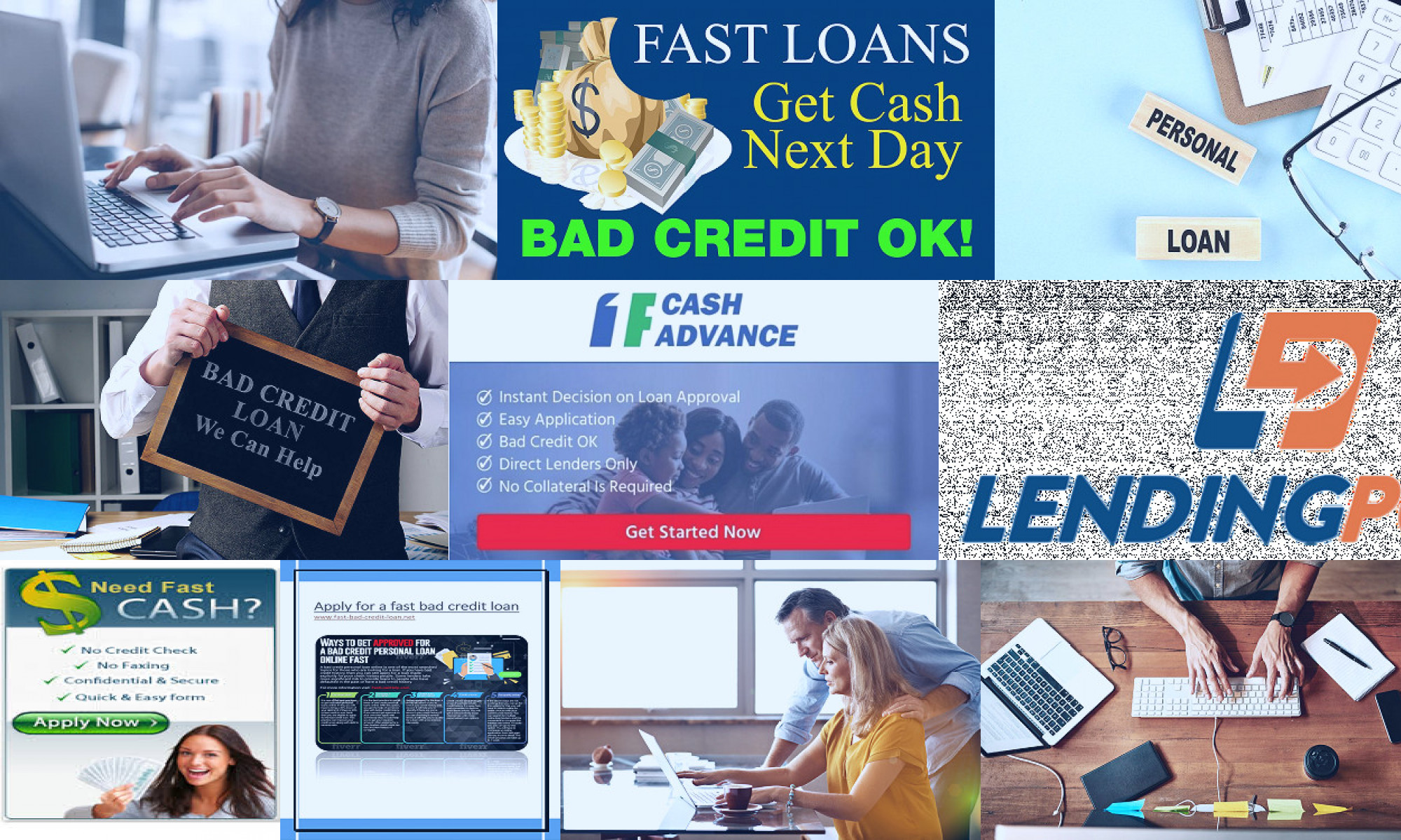 bad credit personal loans fast