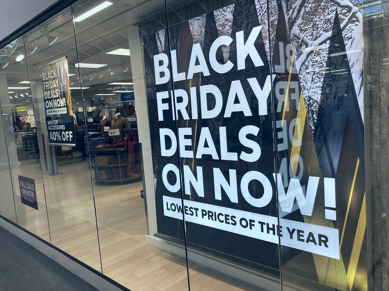 It's Black Friday. Yes, we are shopping more than ever : NPR