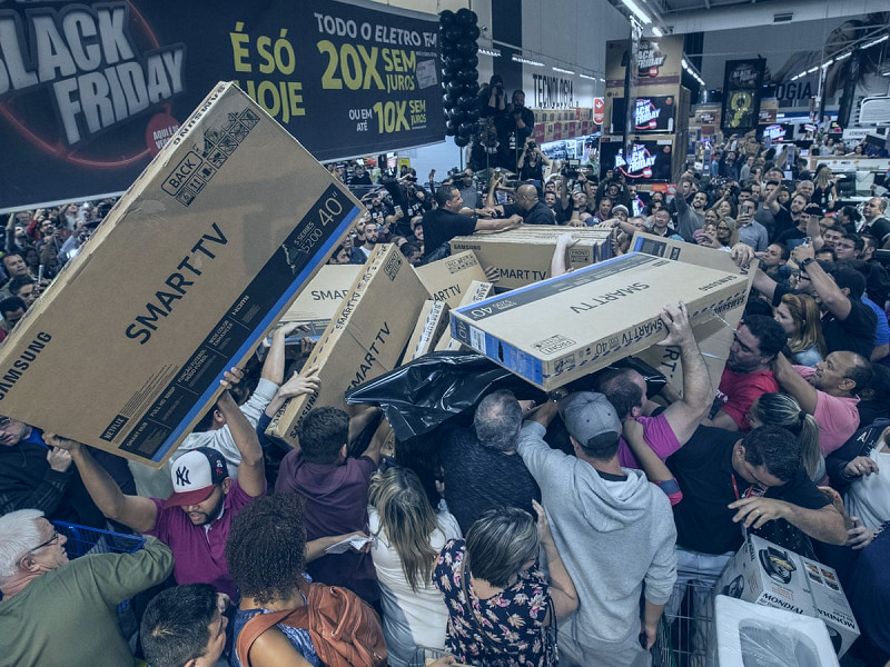 Why the annual Black Friday shopping event sounds like a disaster | Black  Friday | The Guardian