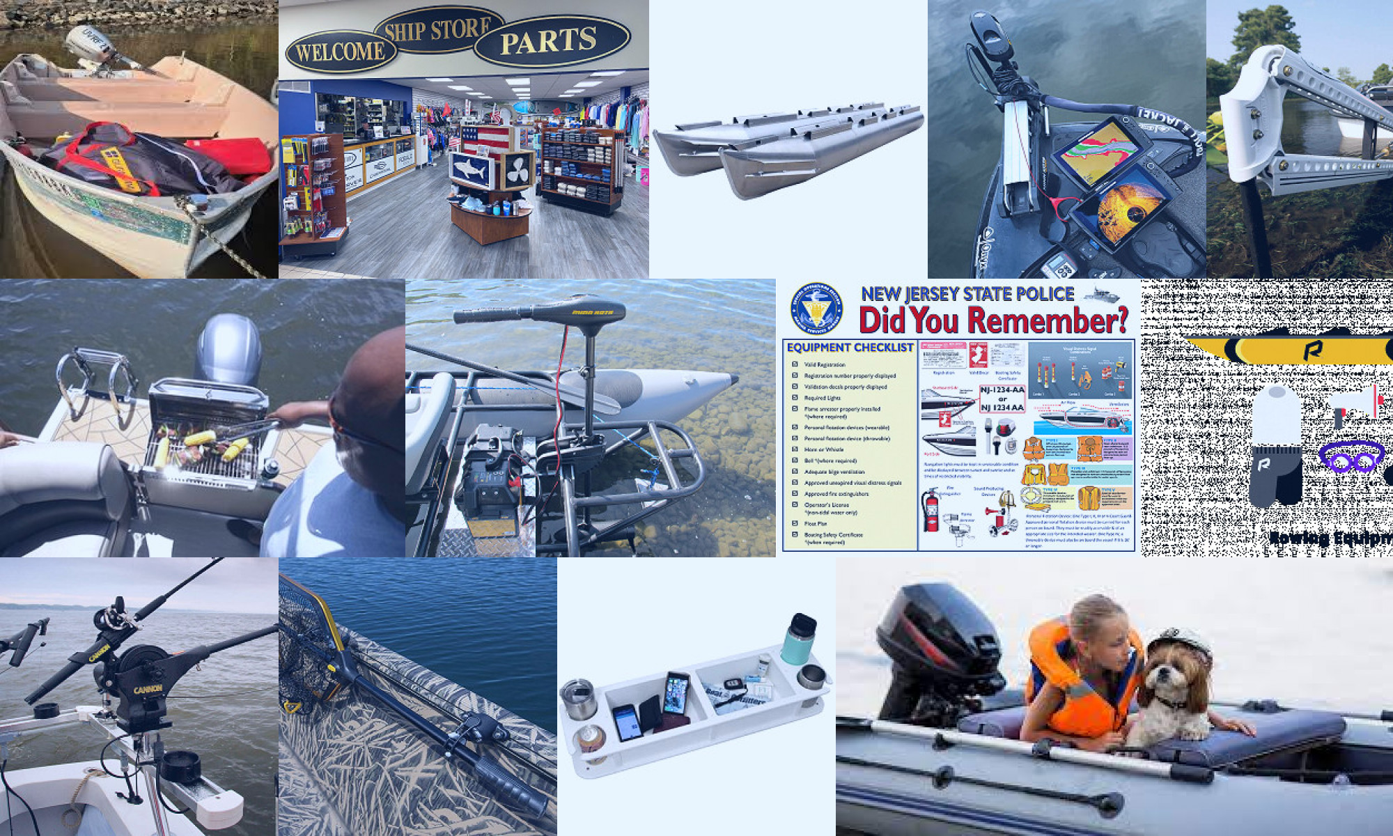 boating equipment and supplies