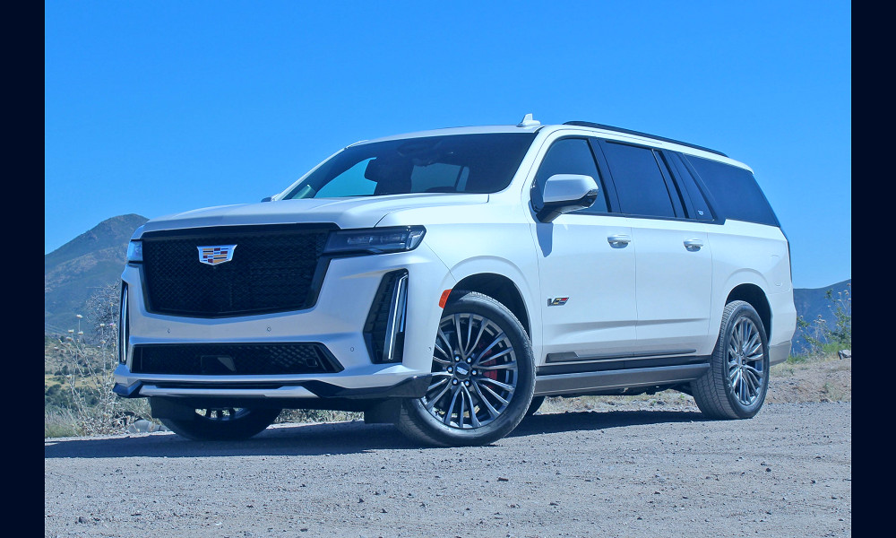 2023 Cadillac Escalade V First Drive Review: The Ridiculousness Is the Point