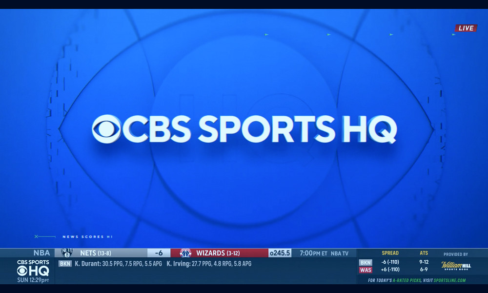 CBS Sports begins rolling out updated logo design following network  rebranding - NewscastStudio