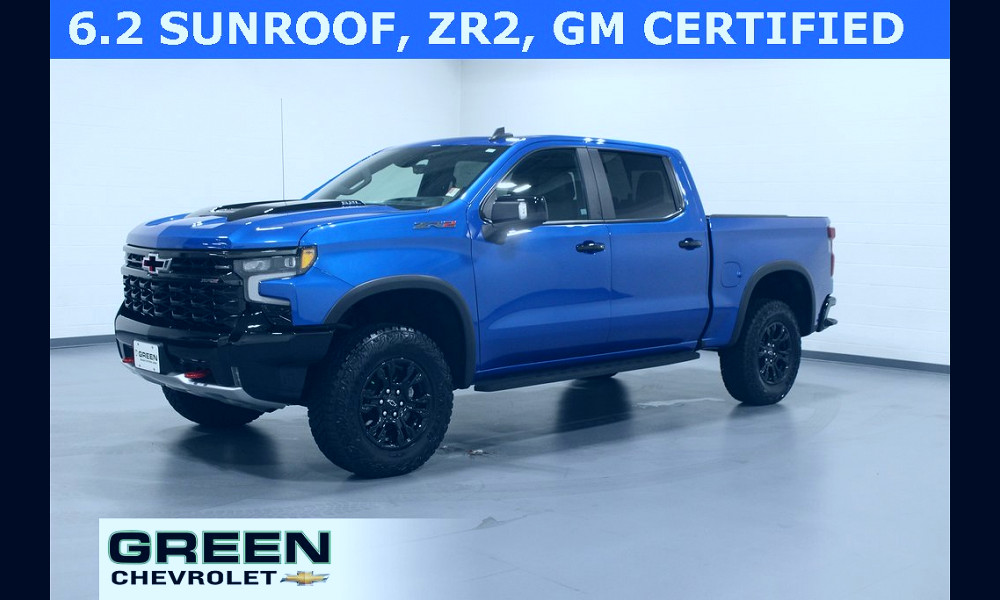 Certified Pre-Owned 2022 Chevrolet Silverado 1500 ZR2 Crew Cab in Quad  Cities #CV354 | Green Family Auto