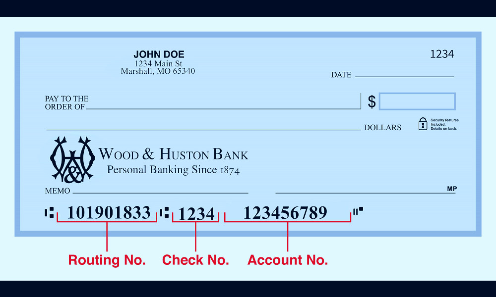 Wood & Huston Bank - Other Services - Wood & Huston Bank Routing Number  101901833