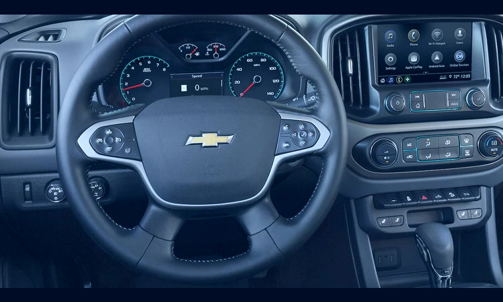 What is the interior of the 2022 Chevrolet Colorado like? | Keystone  Chevrolet