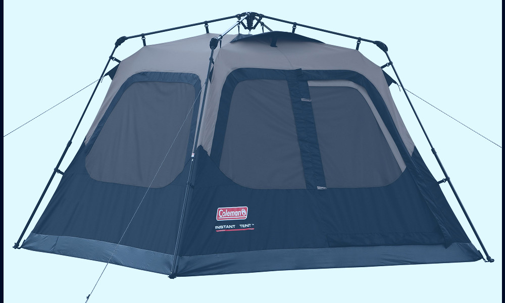 4-Person Cabin Camping Tent with Instant Setup | Coleman