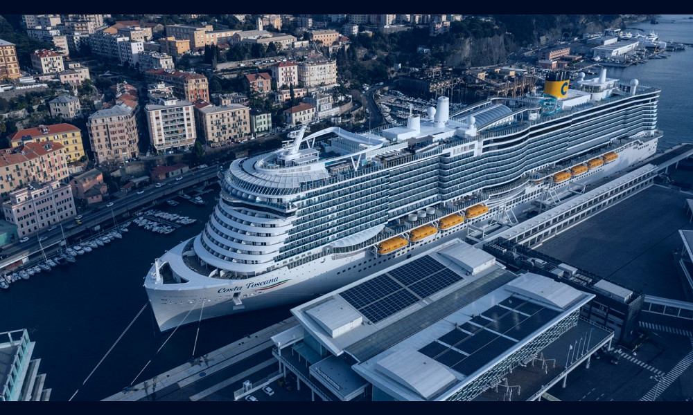 Costa Cruises: LNG-powered Costa Toscana sets out on maiden voyage - LNG  Prime