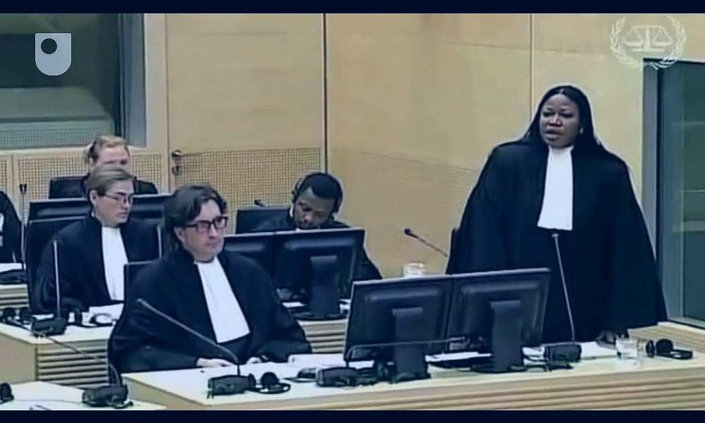 Prosecutor and defense lawyers discussing the Katanga case at the  International Criminal Court | Britannica