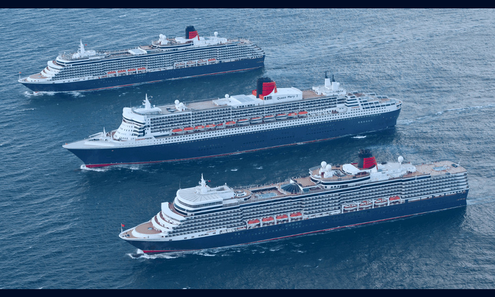 Cunard Line - current position of all Cruiseships + Live Webcams