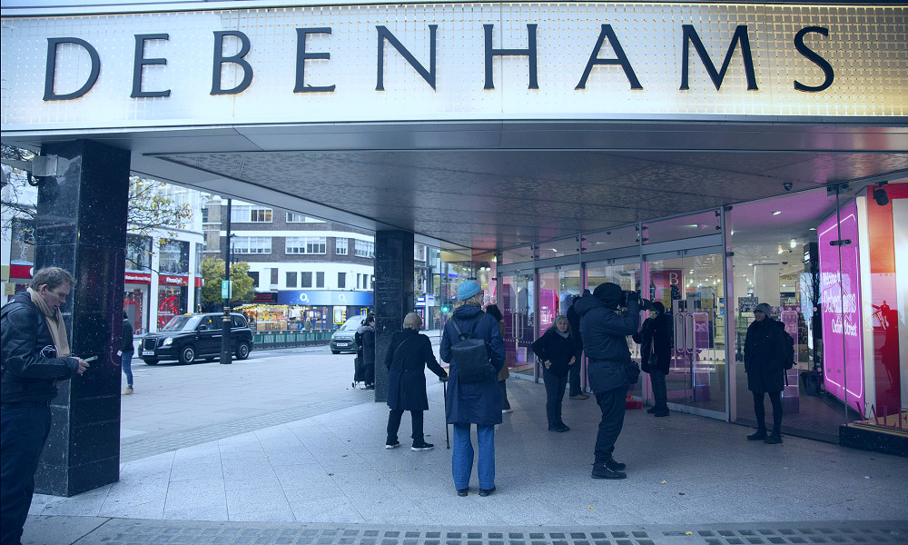 Debenhams liquidation: Oxford Street flagship store among six closed |  Daily Mail Online