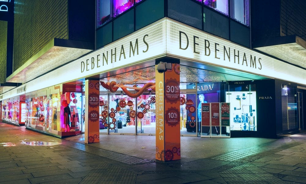 UK Department Store Group Debenhams Requests Five-Month Rent Freeze