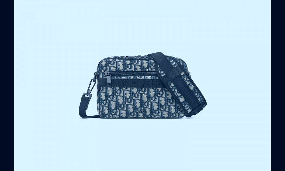 Safari Messenger Bag Beige and Black Dior Oblique Jacquard | DIOR US