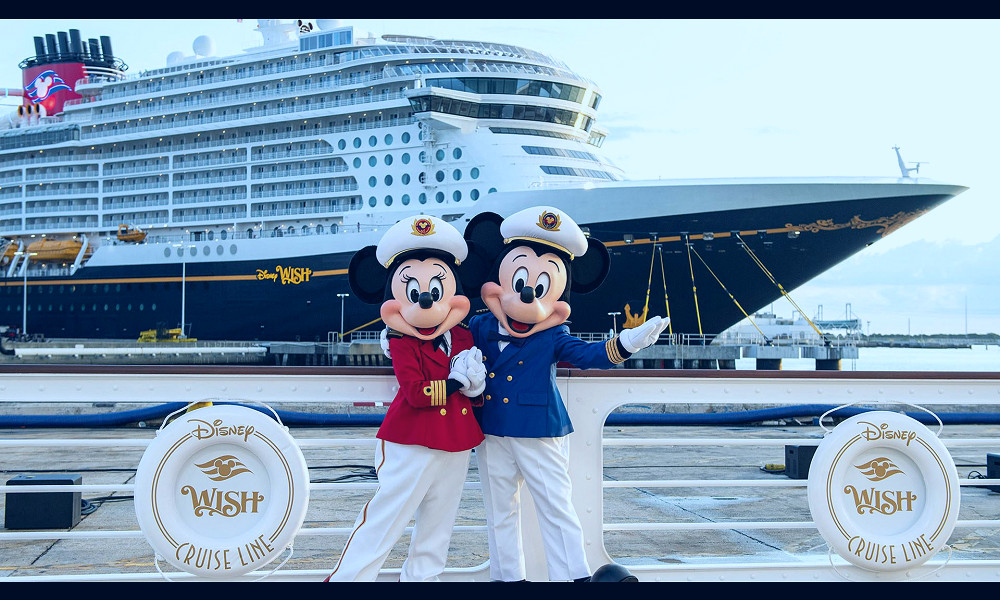 Newest, boldest Disney cruise ship, Disney Wish, sets sail