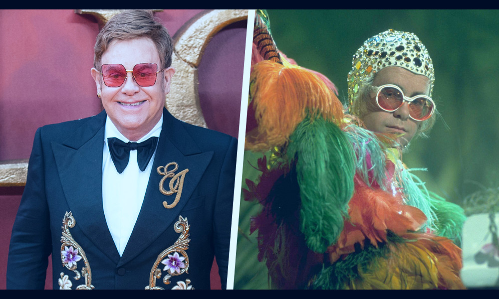 Elton John opens up about his most famous outfits