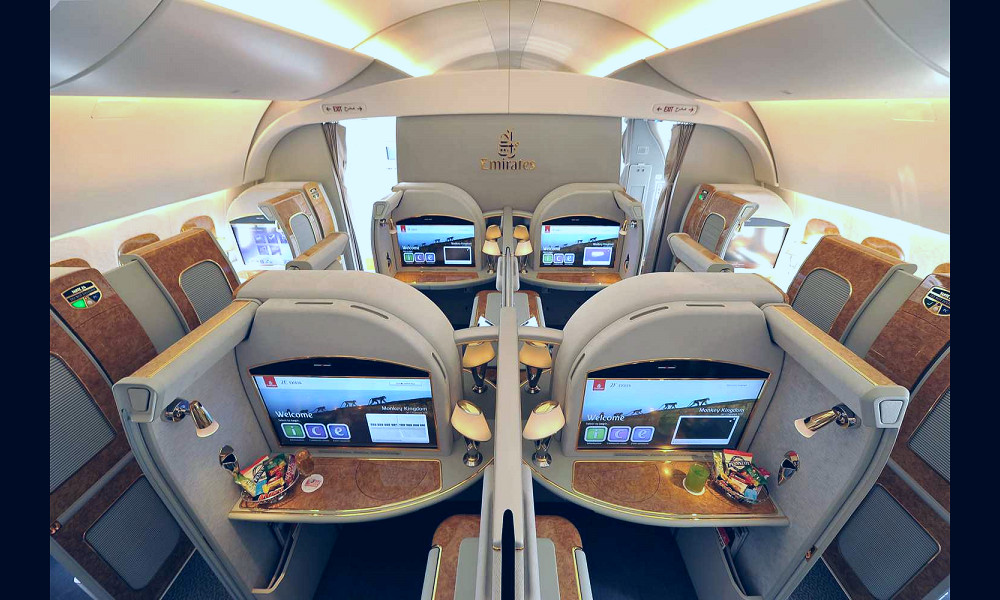 What It's Like Flying in a First-class Suite on Emirates