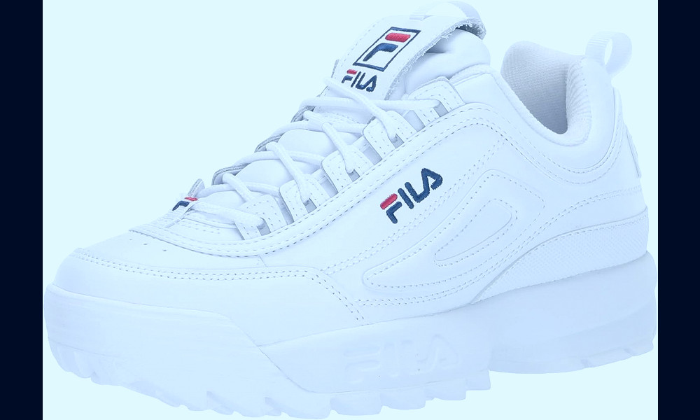 Amazon.com | Fila Men's Disruptor II No-Sew Sneakers White/Navy/Red 7.5 |  Fashion Sneakers
