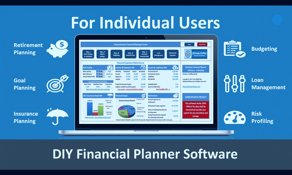 Ultimate Personal Financial Planner Software (Global Version) - Eloquens