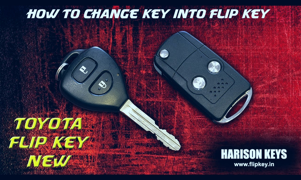 New Toyota Flip Key - YouTube