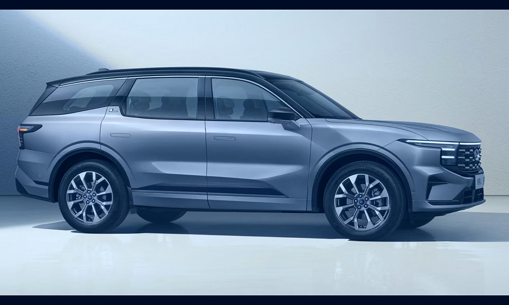 China's Ford Edge L Three-Row SUV Revealed With, Uh, Edgy Look