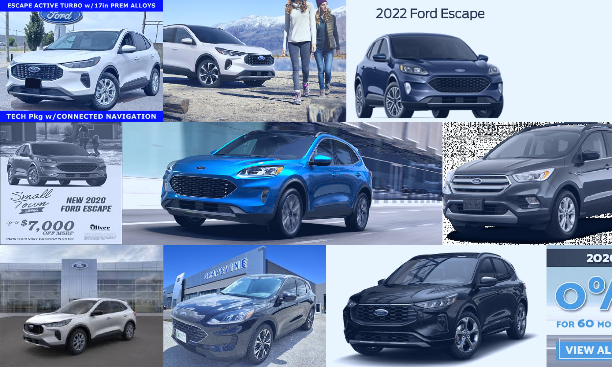 ford escape and incentives