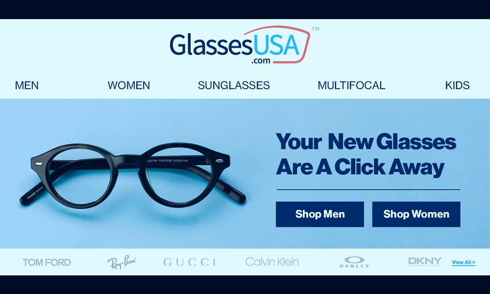 The #1 Store for Glasses Online | Get 50% Off Eyeglasses Online | GlassesUSA .com