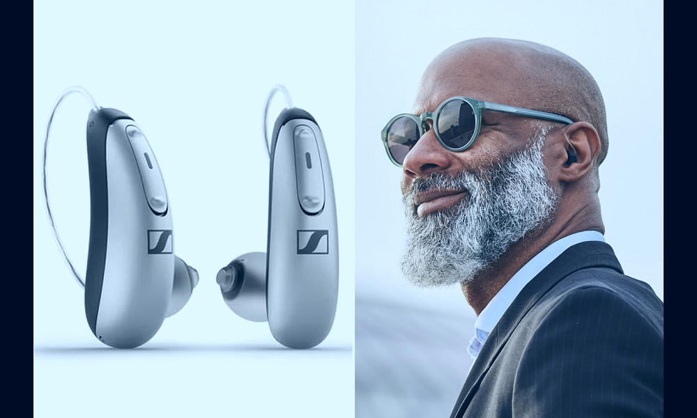 Sennheiser All-Day Clear hearing aids double as potent wireless earbuds -  Yanko Design