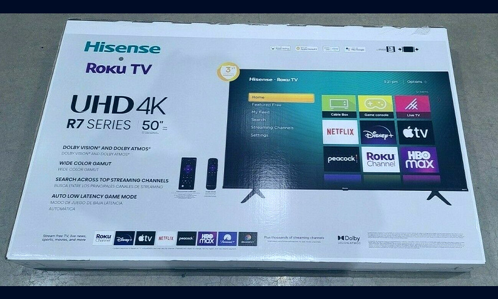 HISENSE 50R7G5 R7G5 50" Class 4K UHD LED LCD ROKU TV NEW SEALED R7  SERIES ** | eBay