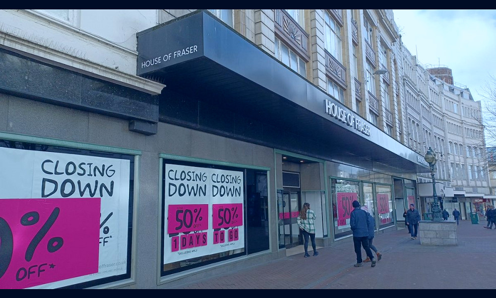 Photos show final days of House of Fraser in Bournemouth amid huge closing  down sale - Dorset Live