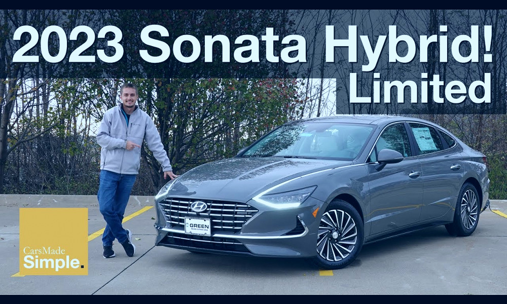 2023 Hyundai Sonata Hybrid Limited | No More Solar Roof - YouTube