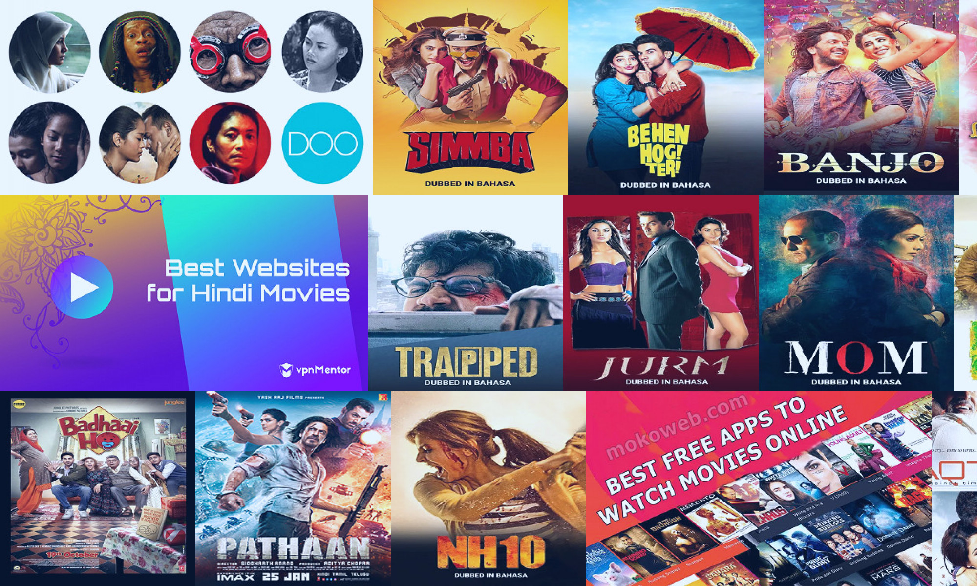 indonesian and bollywood movies online