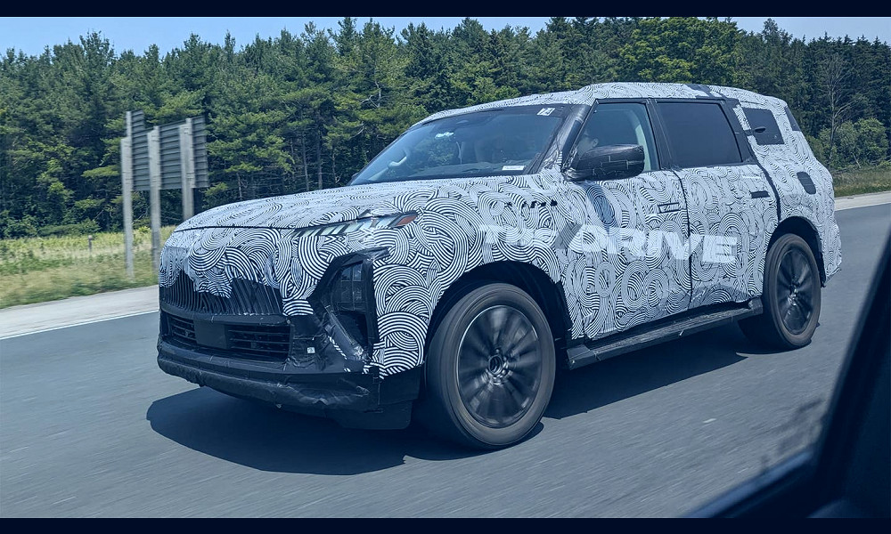 Next-Gen Infiniti QX80 Looks Sharp in New Spy Photos | The Drive