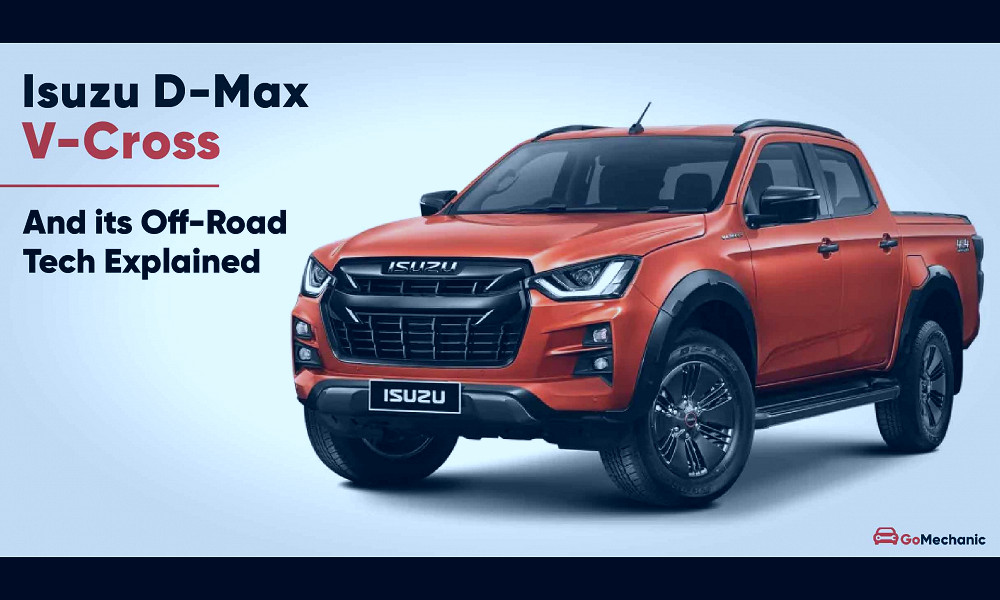 Isuzu D-Max V-Cross and it's Off-Road Tech Explained