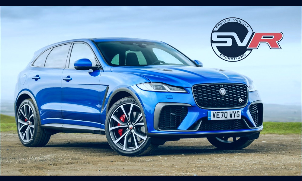 2021 Jaguar F-Pace SVR Review: 542bhp Supercharged V8 SUV | Carfection 4K -  YouTube