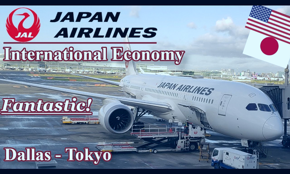 JAPAN AIRLINES INTERNATIONAL ECONOMY | DALLAS - TOKYO | 787- 8 | Best  Economy Class? - YouTube