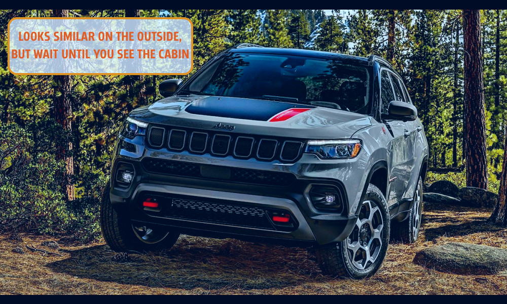 2022 Jeep Compass Interior Ridiculously Nicer