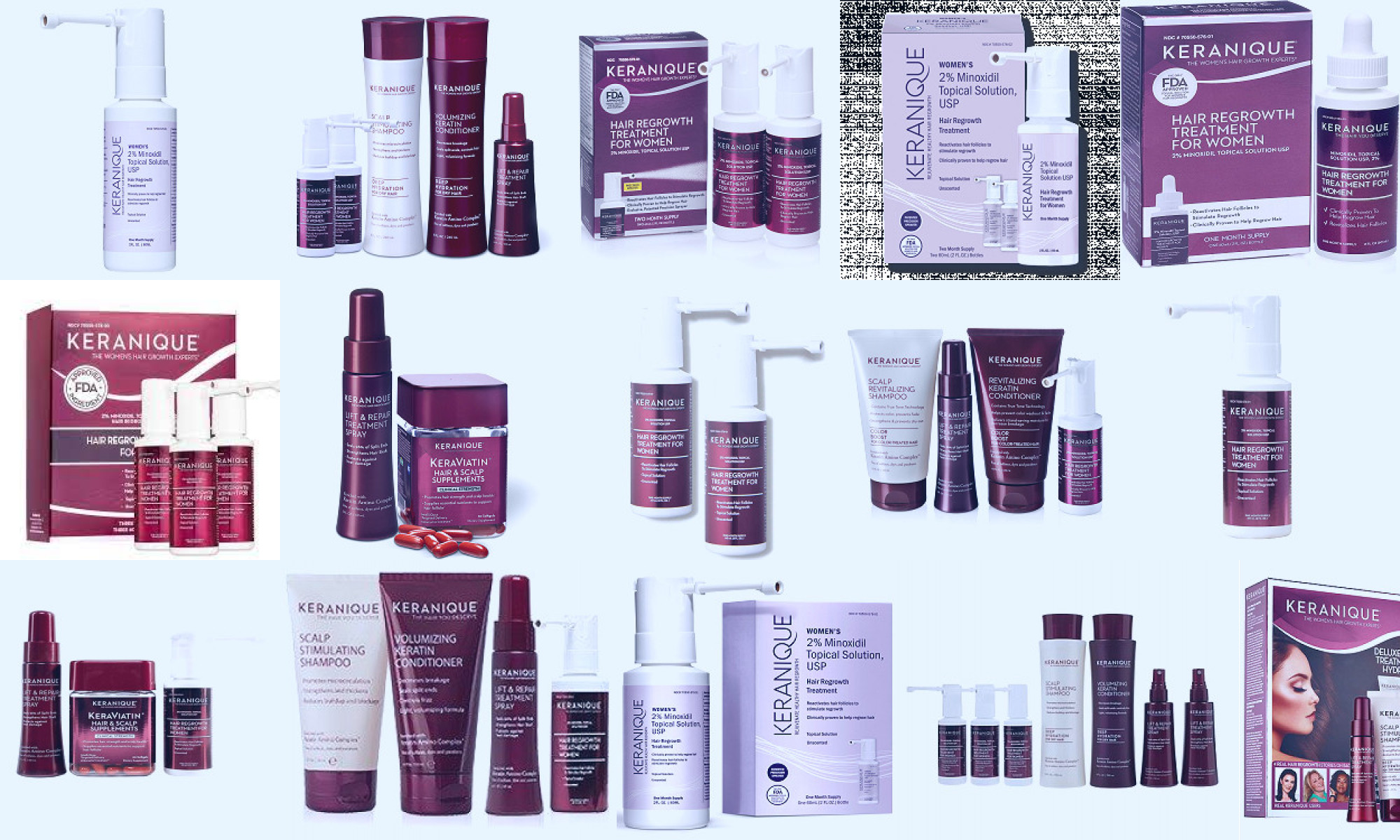keranique hair regrowth system