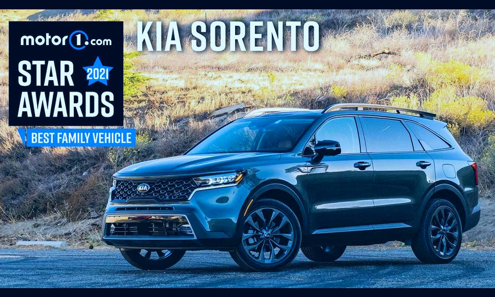 2021 Kia Sorento Wins Motor1 Star Award For Best Family Vehicle