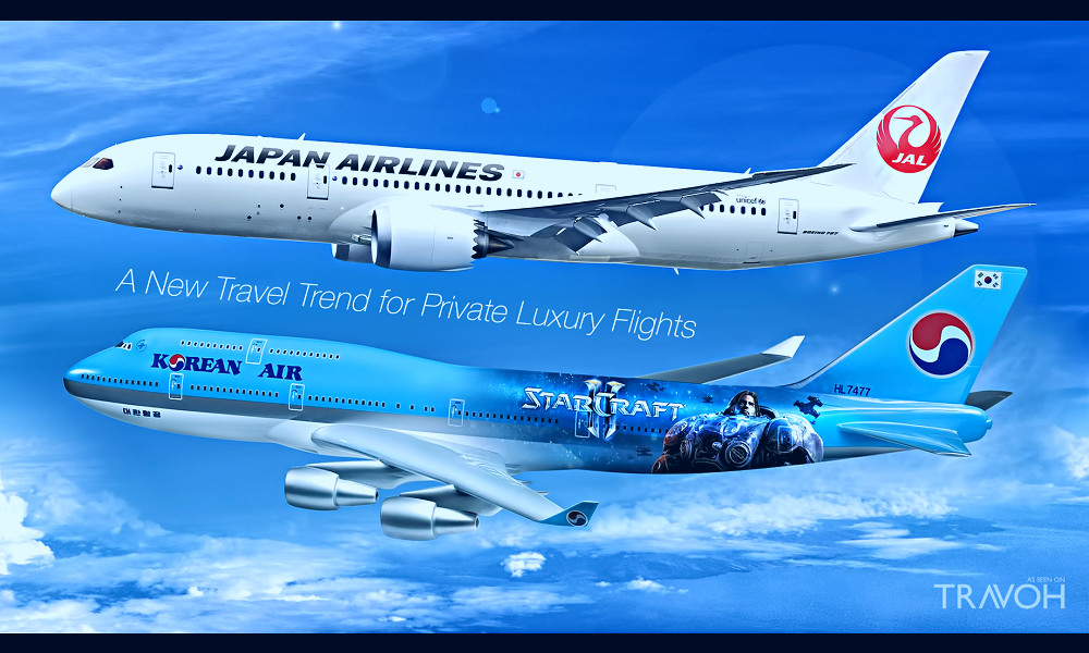 Japan Airlines and Korean Air – A New Travel Trend for Private Luxury  Flights – TRAVOH
