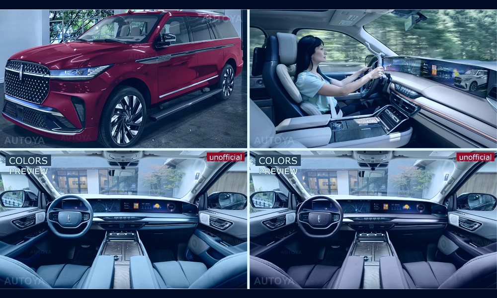 Virtual 2025 Lincoln Navigator Spills All Fifth-Gen Goodies From Inside-Out  - autoevolution