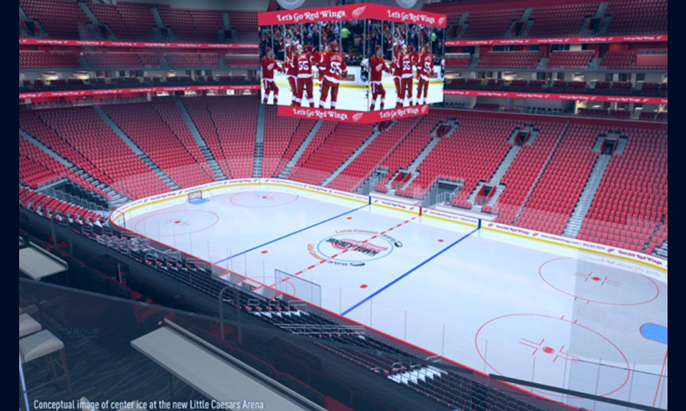 Inside look at Red Wings new Little Caesar's Arena - Sports Illustrated