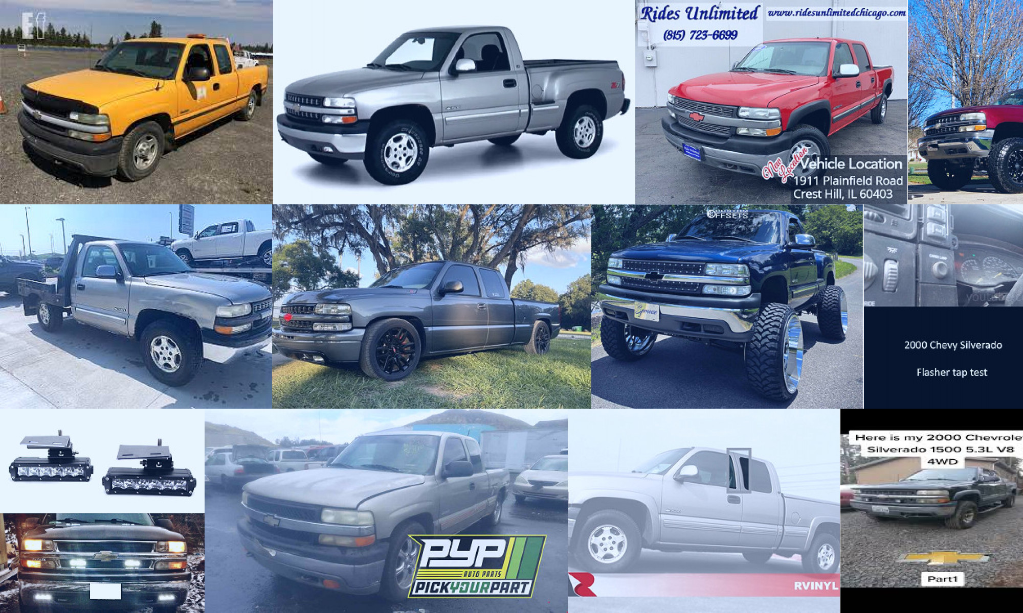 locale 2000 chevrolet silverado 1500