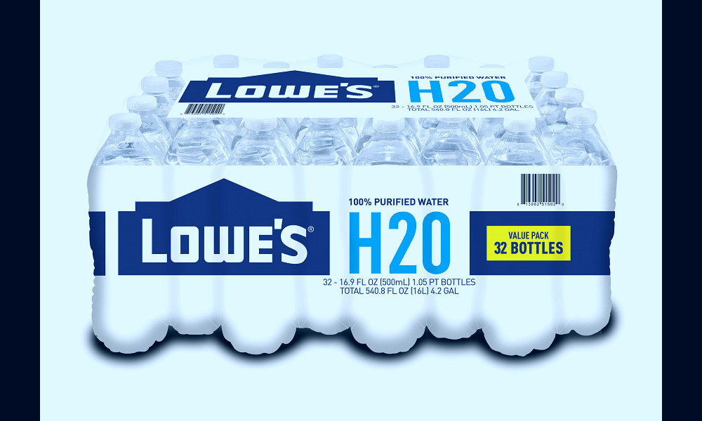 Lowe's 32-Pack 16.9-fl oz Purified Bottled Water in the Water department at  Lowes.com