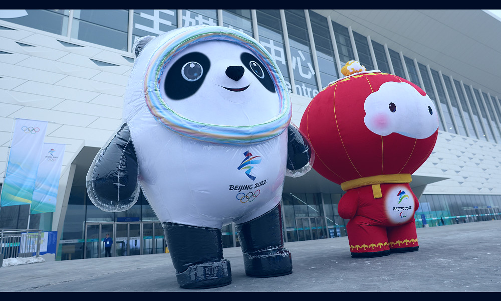 Bing Dwen Dwen: A fluffy panda mascot is all the rage at the Winter  Olympics : NPR